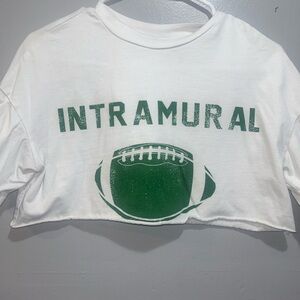 Intramural Kids White and Green Shirt